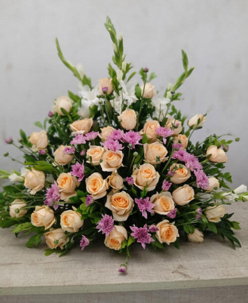 Peach Blush Basket