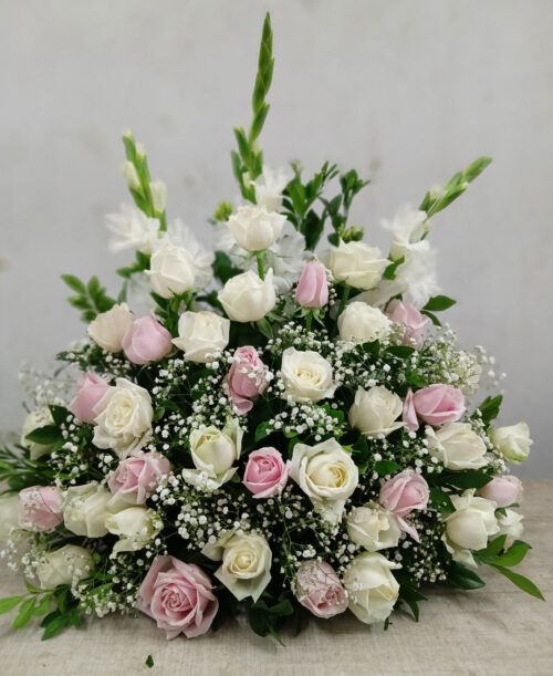 Blush & Pearl Basket